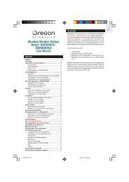 Wireless Weather Station Model: BAR629HG / BAR629HGU - ftpserver