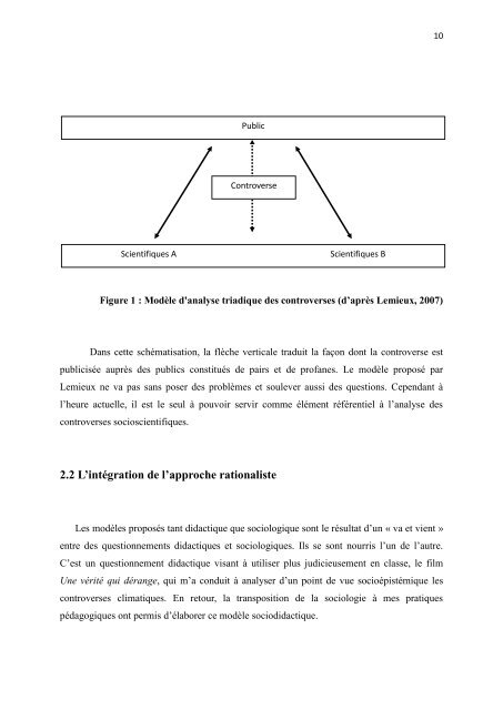 Un exemple à partir des controverses climatiques Scotto d'Apollonia ...