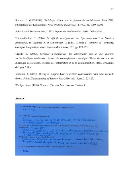 Un exemple à partir des controverses climatiques Scotto d'Apollonia ...