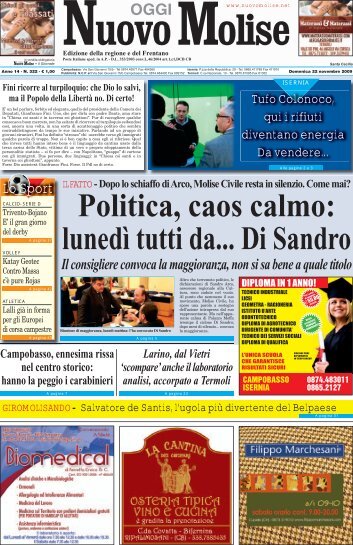 Lo Sport - sito in costruzione