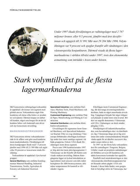 Årsredovisning  - Investor relations - SKF.com