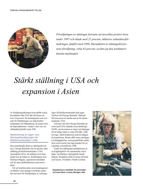 Årsredovisning  - Investor relations - SKF.com