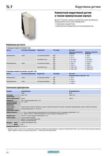 Продукты для промышленной автоматизации 2008