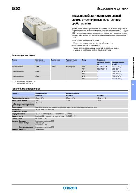 Продукты для промышленной автоматизации 2008