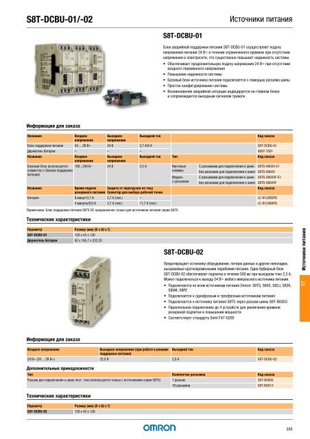 Продукты для промышленной автоматизации 2008