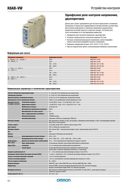 Продукты для промышленной автоматизации 2008