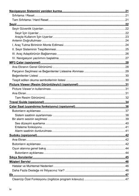 Bu Kullanma Talimatı İçin Uyarılar - medion