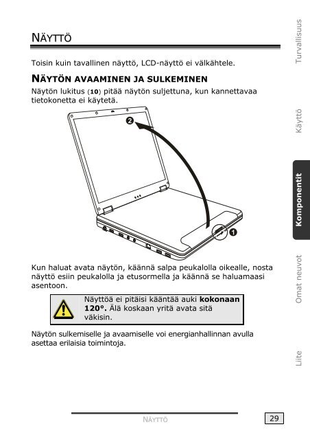 Pidä tämä käyttöohje aina saatavilla oman tietokoneesi ... - medion