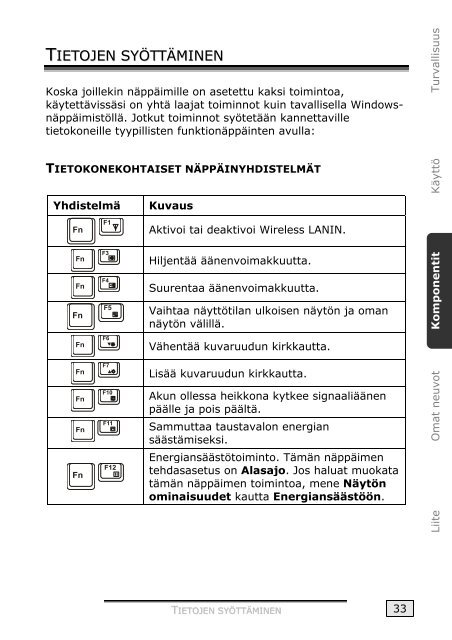 Pidä tämä käyttöohje aina saatavilla oman tietokoneesi ... - medion