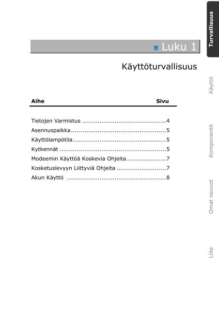 Pidä tämä käyttöohje aina saatavilla oman tietokoneesi ... - medion