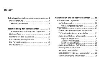 Digitainer 1.1 Benutzerhandbuch