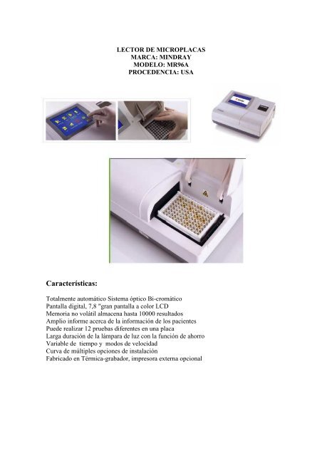 Modelo Mr96a Pdf Medicomercio Modelo Mr96a Pdf Medicomercio