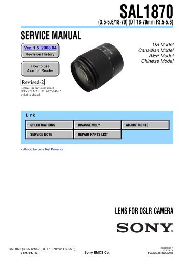 SAL1870 - Lens-Club
