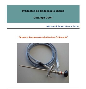 Catalogo 2004-Endoscopia Rigida - medicomercio