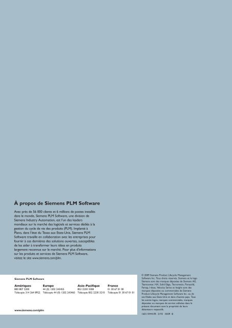 femap brochure (French) - bytics AG