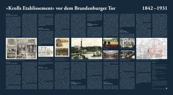 Informationstafel zur Geschichte der Kroll-Oper - Berliner ...