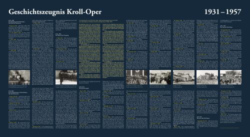 Informationstafel zur Geschichte der Kroll-Oper - Berliner ...