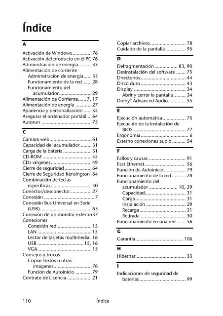 Notebook Manual - medion