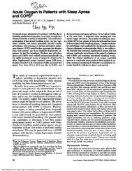 12cc Acute Oxygen in Patients with Sleep Apnea and COPD*