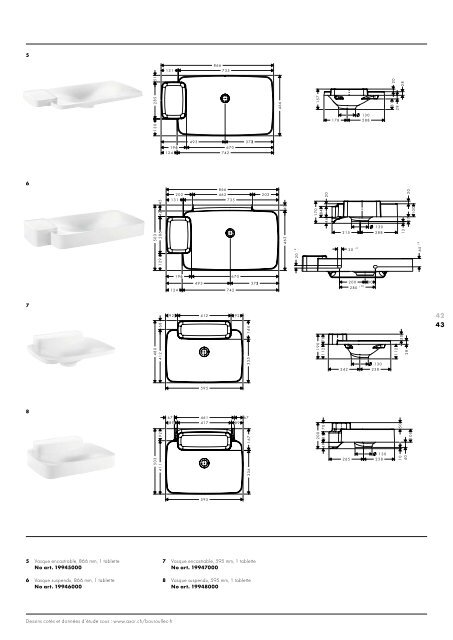 conception de douche Axor Bouroullec