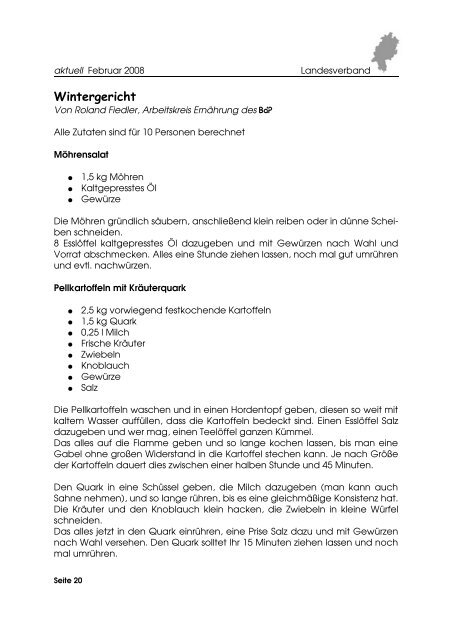 Vorwort - BdP Landesverband Hessen