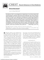 Bronchiectasis