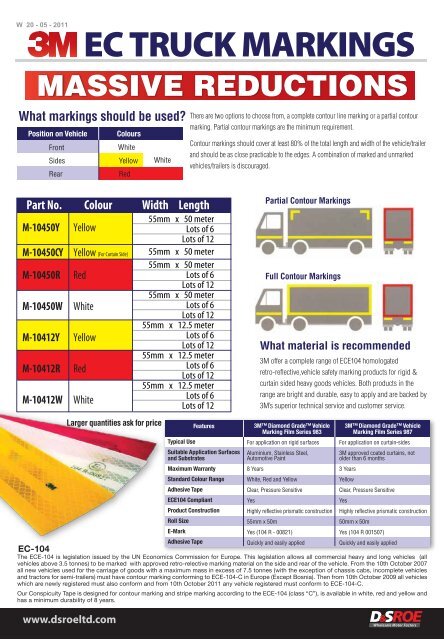 New EC Truck Markings (Conspicuity Tapes) web - D&S ROE LTD