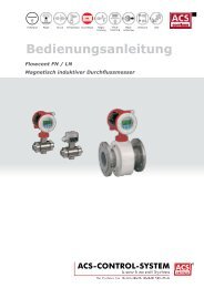 Bedienungsanleitung - acs-controlsystem.de