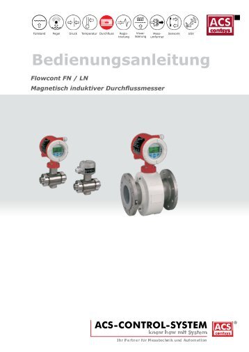 Bedienungsanleitung - acs-controlsystem.de