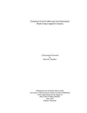 Formation of Aryl-Carbon and Aryl-Heteroatom Bonds Using Copper(I)