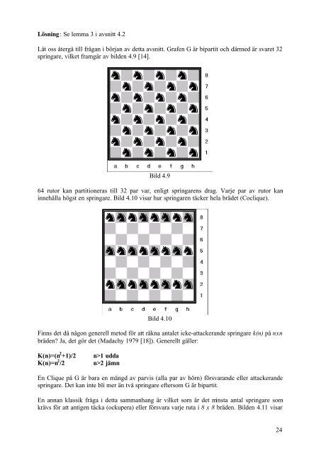 Schack och matematik