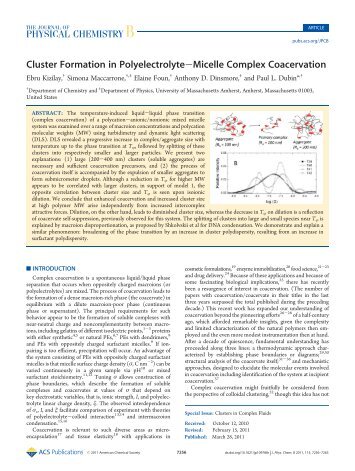 Cluster Formation in Polyelectrolyte-Micelle Complex Coacervation