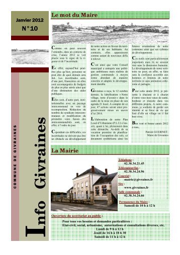 INFO GIVRAINES 2012.pub - Commune de Givraines
