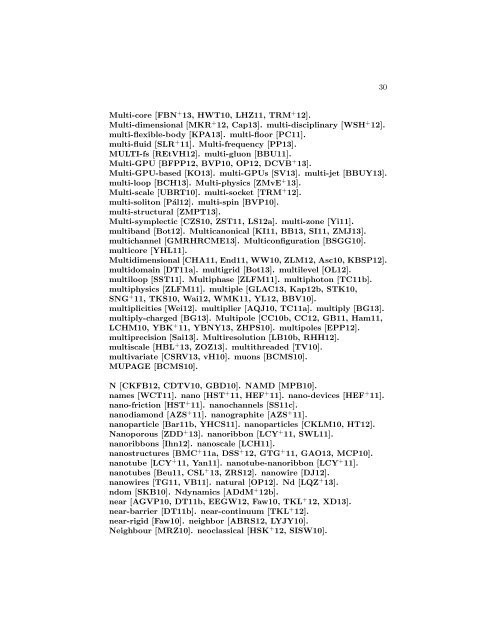 Computer Physics Communications - Index of files in - University of ...