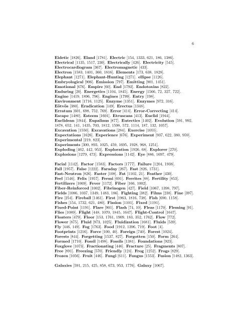 A Complete Bibliography of Scientific American ... - University of Utah