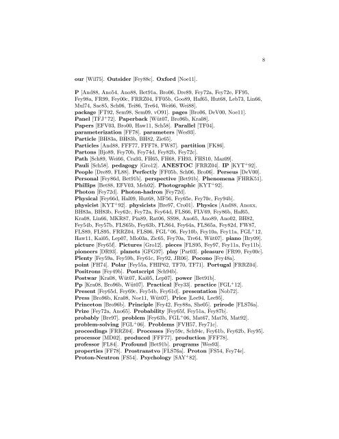A Selected Bibliography of Publications by, and ... - University of Utah