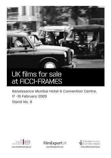 UK films for sale at FICCI-FRAMES - BFI