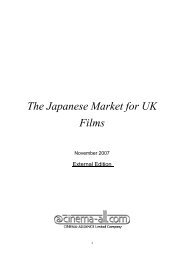 The Japanese Market for UK Films - BFI