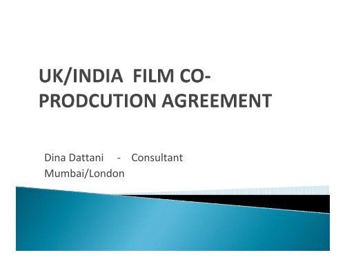 Dina Dattani - Consultant Mumbai/London - BFI