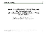 Feasibility Study of a Digital Platform for the delivery of UK ... - BFI