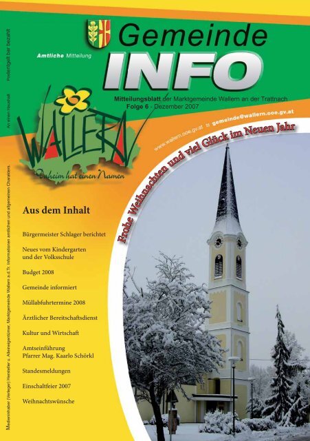 Folge 06/2007 - Wallern - Land Oberösterreich