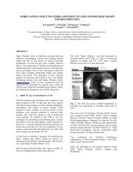 forecasting space weather and effects using knowledge-based ...