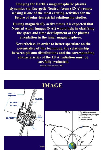 Global Monitoring of the Terrestrial Ring Current - ESA Space ...