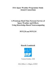 A Prototype Real Time Forecast Service of Space Weather and ...