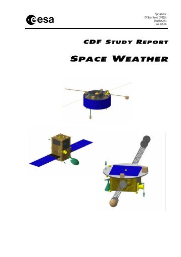 A copy of the final report can be downloaded here - ESA Space ...