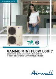 Gamme Mini Flow Logic Slutions de Chauffage/Climatisation