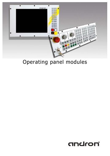 Operating panel modules - andron GmbH