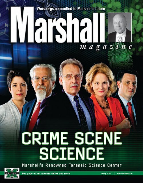 Cover Story - Marshall University Forensic Science Center