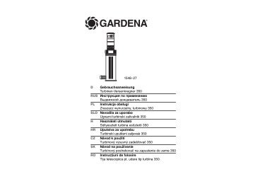 OM, Gardena, Turbinen-Versenkregner, Art 01548-20, 2001-02