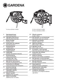 OM, Gardena, 15 roll-up automatic, 25 roll-up automatic, 35 roll-up ...